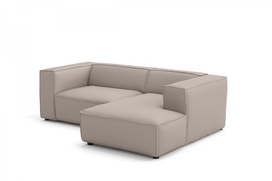 Model MODULARIS WB (wysoki bok) - Modularis WB sofa 2 osobowa + longchair prawy